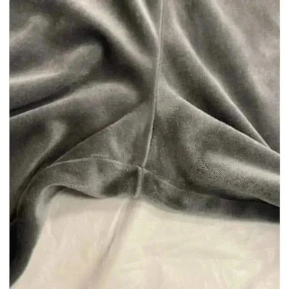 Adolfo Sport Vintage Grey Velour Lounge Jogging  Pants Size Small - Picture 5 of 7